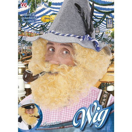 PERUKA BAWARCZYKA Z BRODĄ