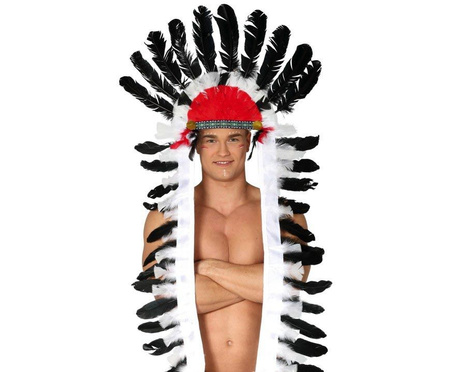 PIÓROPUSZ INDIAŃSKI 116 CM