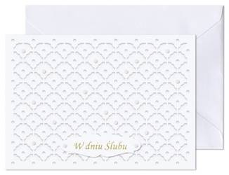 KARTKA Z OKAZJI ŚLUBU PERŁY
