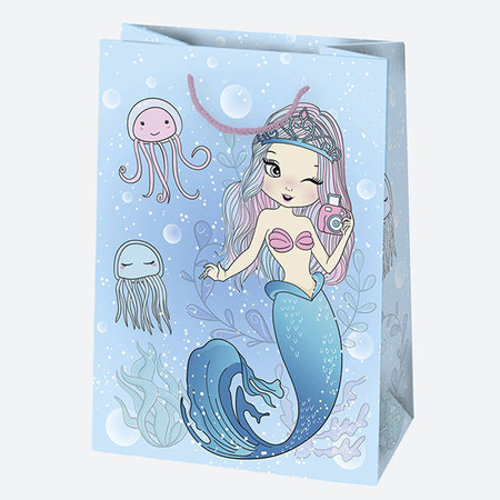 TORBA PREZENTOWA SYRENA 23X32X11 CM