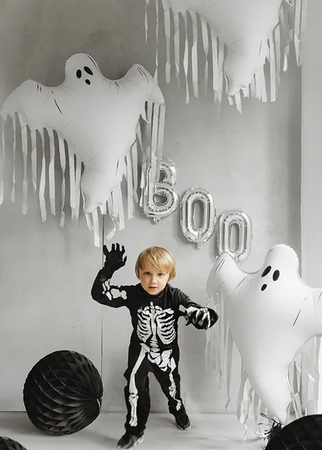 BALON FOLIOWY DUCH Z FRĘDZLAMI 93X86 CM