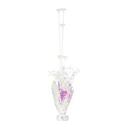 CIĘŻAREK DO BALONÓW Z PATYKAMI 72CM OPALIZUJĄCY