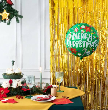 BALON FOLIOWY MERRY CHRISTMAS 45 cm