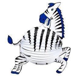 LAMPION PAPIEROWY ZEBRA