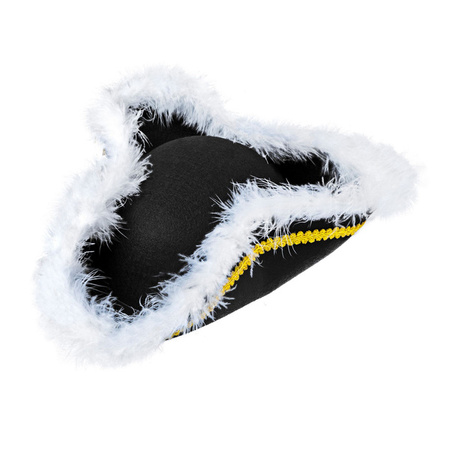 Kapelusz Trikorn z Piórami, Nakrycie Głowy