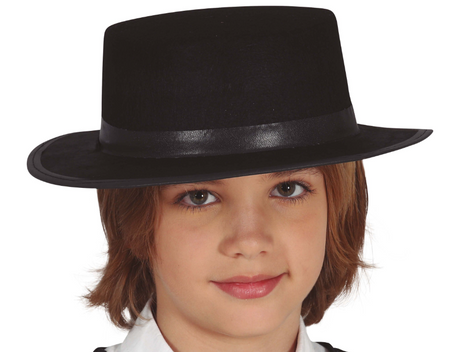 CZARNY KAPELUSZ 55 CM