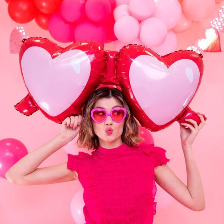 BALON FOLIOWY MIŁOSNE OKULARY 110x45,5CM