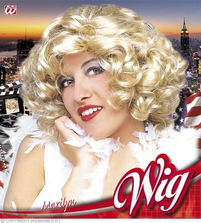 PERUKA BLOND MARYLYN MONROE