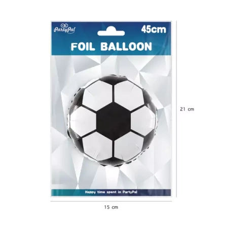 BALON FOLIOWY PIŁKA NOŻNA 45 CM