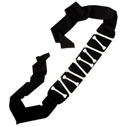 PASEK KOŚCI CZARNY BIAŁY