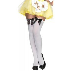 ZAKOLANÓWKI BIAŁE Z KOKARDĄ