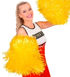 POMPON ŻÓŁTY CHEERLEADERKI