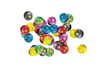 KONFETTI PAPIEROWE DISCO KULE 36 SZT