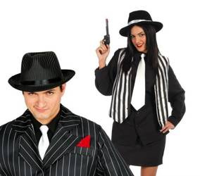 BIAŁY KRAWAT  47 CM