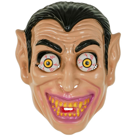 MASKA WAMPIRA Z OCZAMI NA SPRĘŻYNACH HALLOWEEN