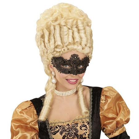 MASKA ANTYCZNA CZARNO-ZŁOTA