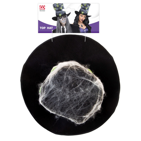 KAPELUSZ CZARWONICY/WAMPIRA Z PAJĄKAMI