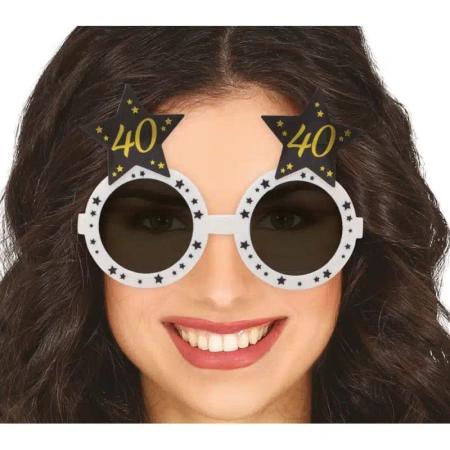 OKULARY GWIAZDY 40 URODZINY 