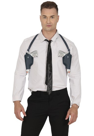 PODWÓJNA KABURA Z PISTOLETAMI 