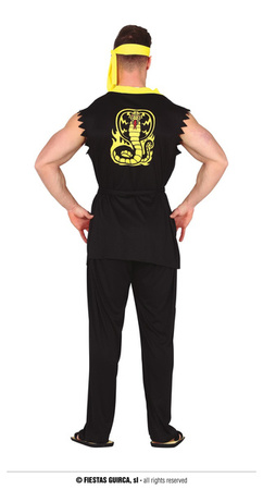 STRÓJ KARATEKA CZARNY SMOK