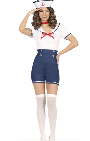 STRÓJ KOBIETA MARYNARZ