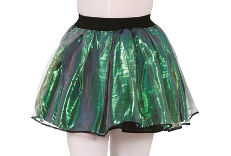 SPÓDNICZKA DZIECIĘCA TUTU ZIELONA 30 CM 