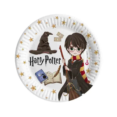 ZESTAW HARRY POTTER TALERZYKI+KUBECZKI+SERWETKI