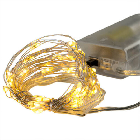 LAMPKI 200 LED CIEPŁE BIAŁE ŚWIATŁO 20M