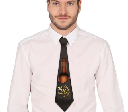CZARNY KRAWAT 20 URODZINY 