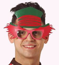 OKULARY Z KAPELUSZEM