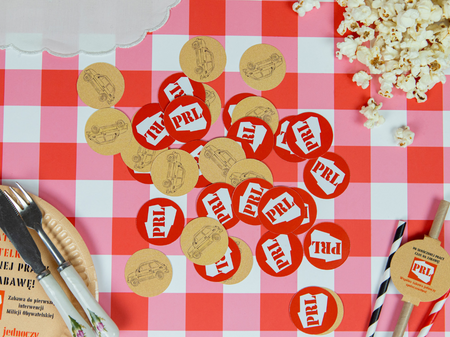 KONFETTI URODZINOWE PRL 36 SZT.