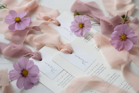 WSTĄŻKA SZYFONOWA LILIOWA 40MM 10M