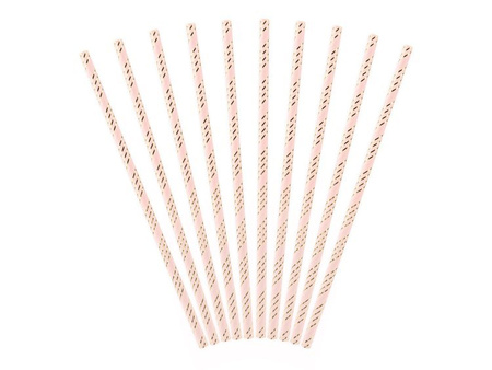 SŁOMKI J. RÓŻOWE, 10 szt.