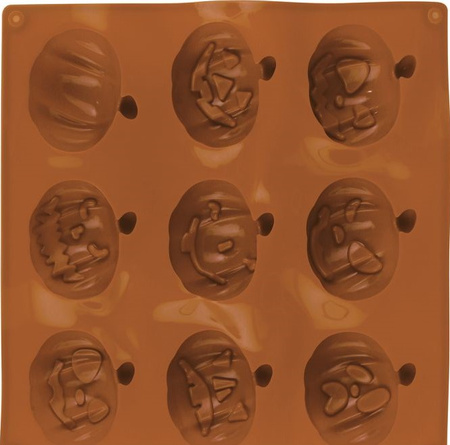 FORMA DO CIASTECZEK 9 DYŃ HALLOWEEN 24X25 CM