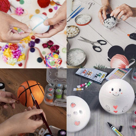 KULE STYROPIANOWE 5 CM 5 SZT DIY