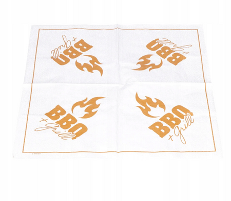 SERWETKI PAPIEROWE 33 CM 16 SZT GRILL BBQ