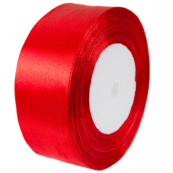 TASIEMKA SATYNOWA CZERWONA 38 MM 23M
