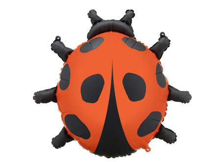 BALON FOLIOWY BIEDRONKA 85 X 83 CM