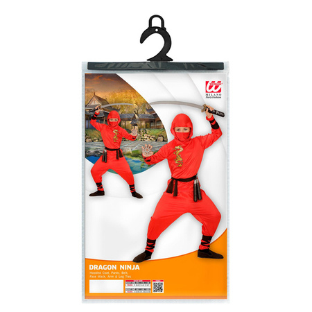 STRÓJ NINJA CZERWONY