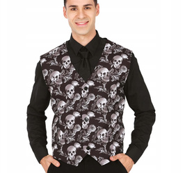 KAMIZELKA GOTYCKA W CZASZKI