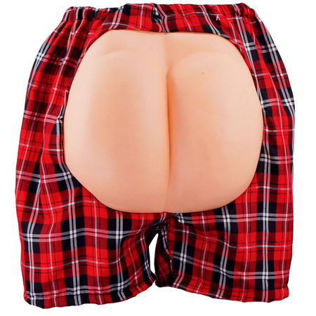 Bokserki Pupa, śmieszne spodenki, szkocka krata