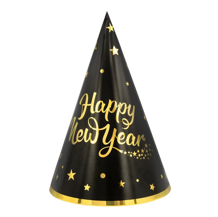 CZAPECZKI PAPIEROWE HAPPY NEW YEAR
