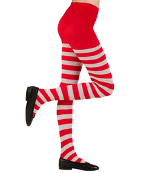 RAJSTOPY DZIECIĘCE W BIAŁO-CZERWONE PASKI