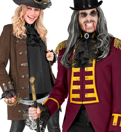 ZESTAW ŻABOT MANKIETY CZARNE