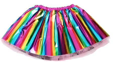 SPÓDNICZKA TĘCZOWA JEDNOROŻEC