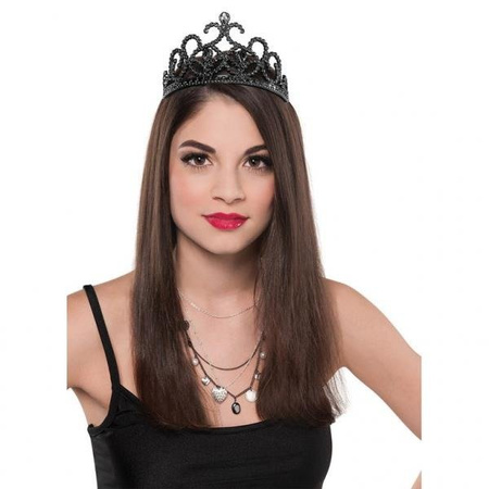 KORONA CZARNA FANTASY
