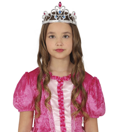 SREBRNA TIARA KSIĘŻNICZKA