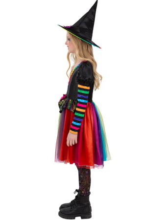 STRÓJ TĘCZOWA CZAROWNICA DLA DZIEWCZĄT