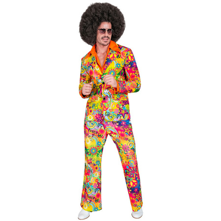 STRÓJ MĘSKI GROOVY KOLOROWY MIŁOŚĆ POKÓJ 