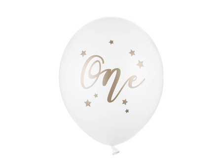 BALONY 30cm ONE, 50 szt.